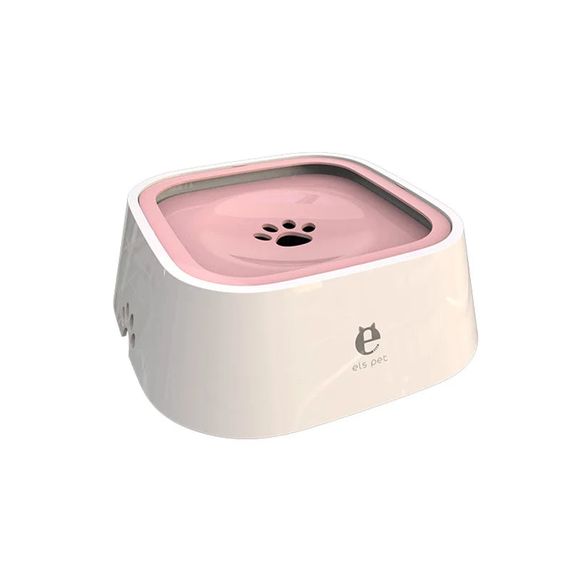 Gamelle flottante pour chien avec bouche non mouillante et distributeur d&