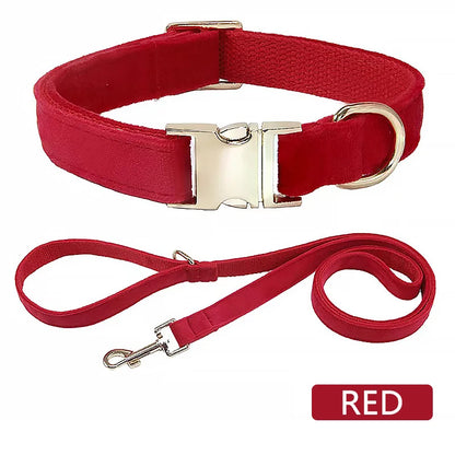 Collier personnalisé en peau de cerf pour chat et chien