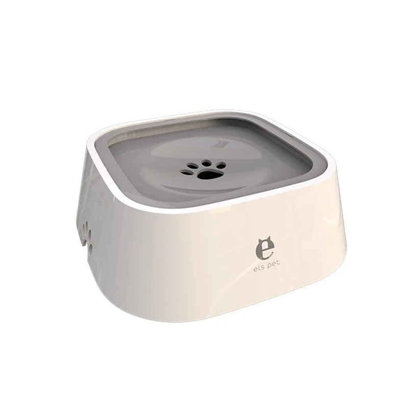 Gamelle flottante pour chien avec bouche non mouillante et distributeur d&