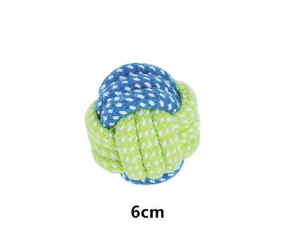 Jouet interactif en corde de coton Mini jouets pour chiens Balle pour chiens Accessoires Brosse à dents Jouet à mâcher pour chiot