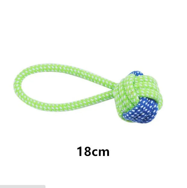 Jouet interactif en corde de coton Mini jouets pour chiens Balle pour chiens Accessoires Brosse à dents Jouet à mâcher pour chiot