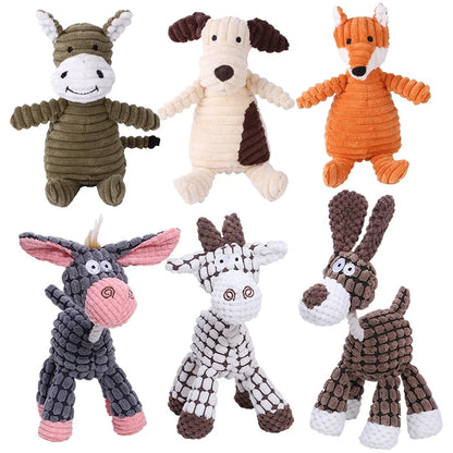 Jouet en peluche pour animal de compagnie en forme d&