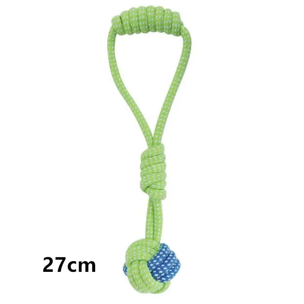 Jouet interactif en corde de coton Mini jouets pour chiens Balle pour chiens Accessoires Brosse à dents Jouet à mâcher pour chiot