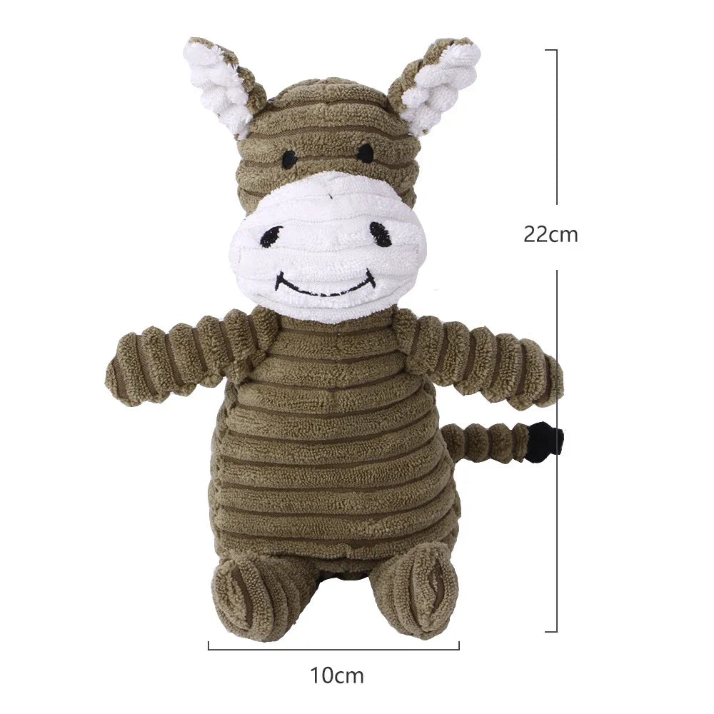 Jouet en peluche pour animal de compagnie en forme d&