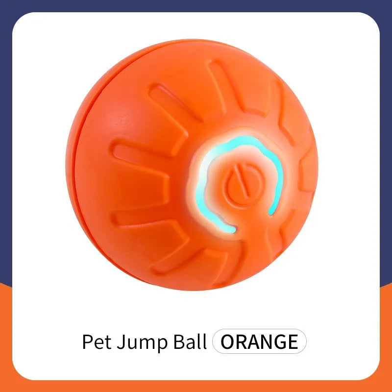 Jouet intelligent pour chien, balle électronique interactive pour animaux de compagnie, balle mobile USB, mouvement automatique, rebond pour chiot,  produits pour chats