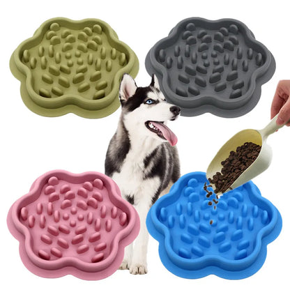 Tapis de léchage en silicone pour animal de compagnie Chat et chien, antidérapant