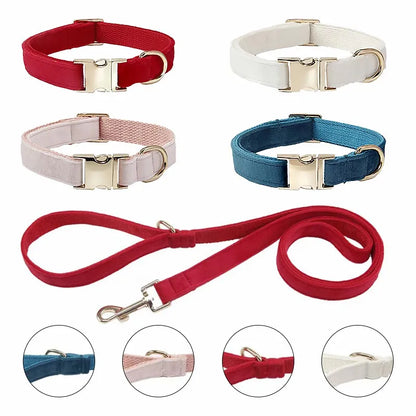 Collier personnalisé en peau de cerf pour chat et chien