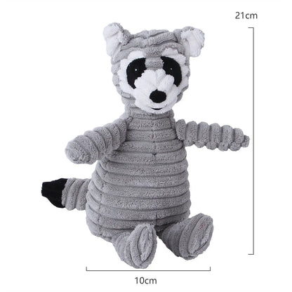 Jouet en peluche pour animal de compagnie en forme d&